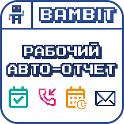 Рабочий авто-отчет